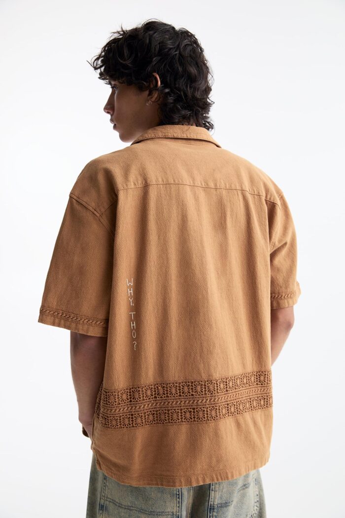 EMBROIDERED SHORT SLEEVE SHIRT - Image 2