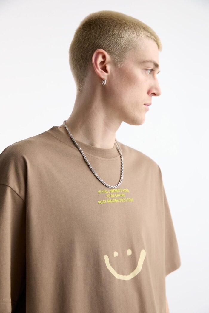 BROWN POST MALONE T-SHIRT - Image 4