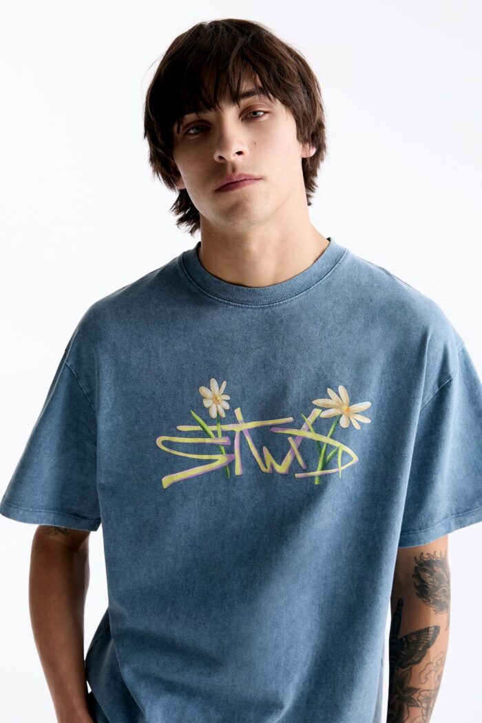 WASHED STWD FLORAL T-SHIRT - Image 3