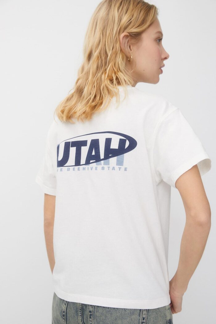 WHITE UTAH T-SHIRT - Image 3