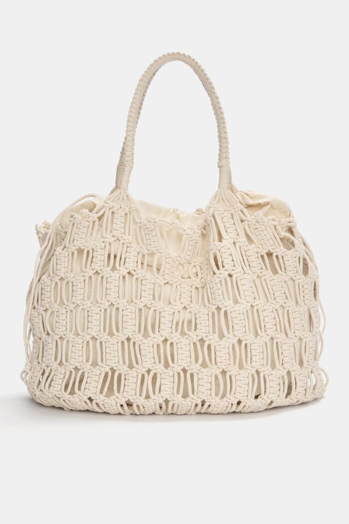 Macramé tote bag