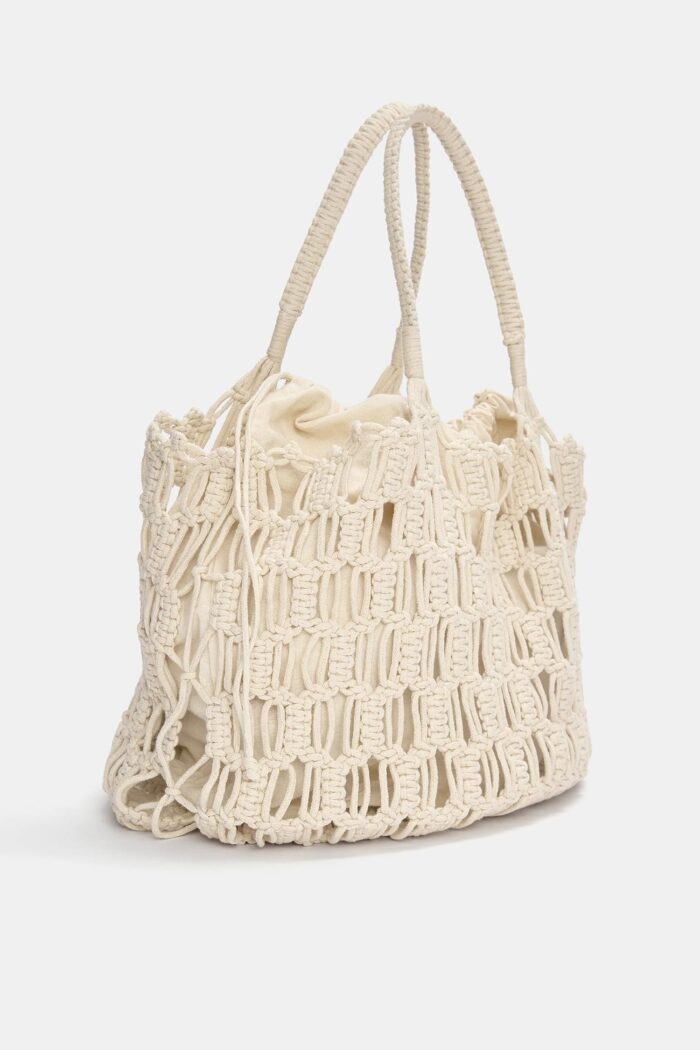 Macramé tote bag - Image 3